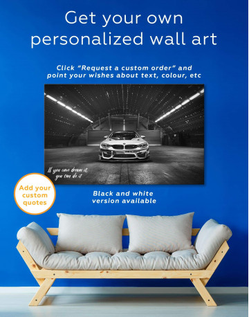 3 Panels BMW M4 Canvas Wall Art - image 4
