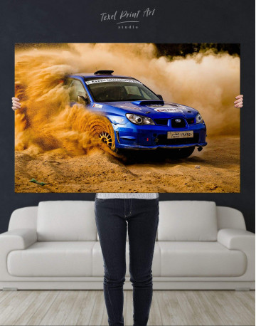 Subaru Impreza WRX STi Rally Canvas Wall Art - image 2