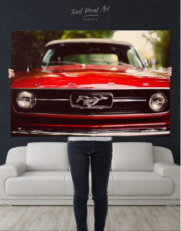 Ford Mustang 1967 Canvas Wall Art - image 4