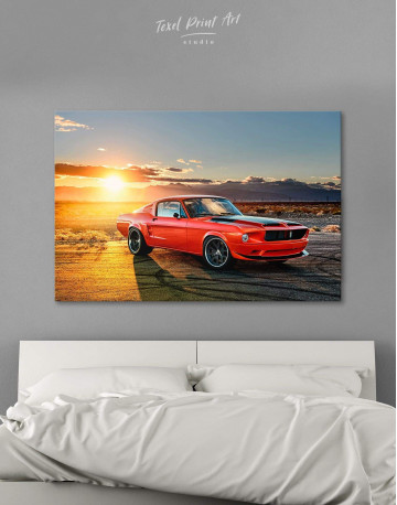 Ford Mustang Canvas Wall Art