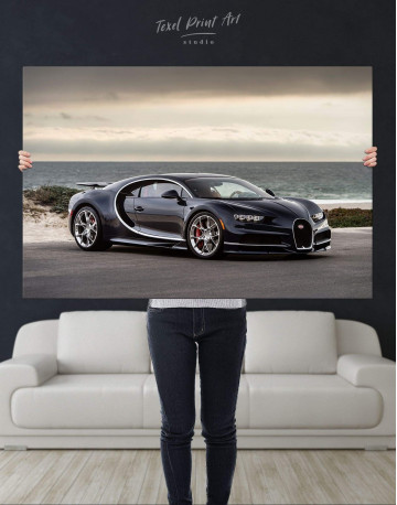 Bugatti Chiron Sports Car Canvas Wall Art - image 4