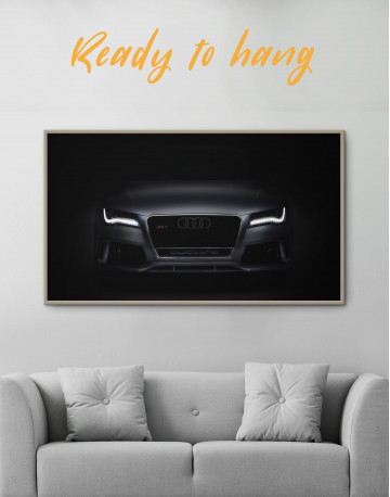 Framed Audi RS7 Sportback Canvas Wall Art - image 1