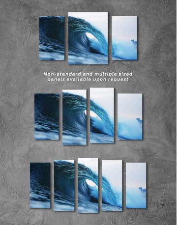 5 Panels Ocean Wave Canvas Wall Art - image 3