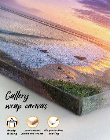 5 Panels Sea Sunset Canvas Wall Art - image 1