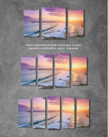 Sea Sunset Canvas Wall Art - image 4