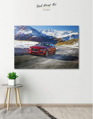 Jaguar XE Canvas Wall Art