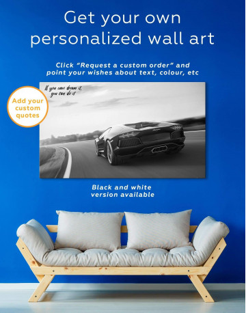 3 Panels Lamborghini Aventador Canvas Wall Art - image 4