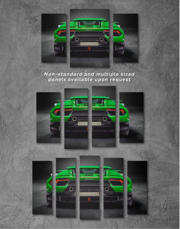 3 Panels Lamborghini Huracan Performante Canvas Wall Art - image 2