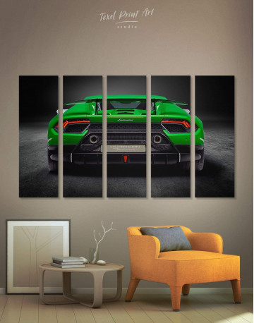 5 Panels Lamborghini Huracan Performante Canvas Wall Art