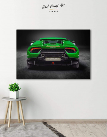 Lamborghini Huracan Performante Canvas Wall Art