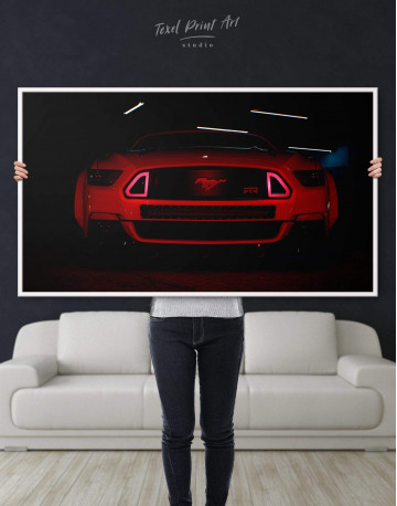 Framed Ford Mustang RTR Canvas Wall Art - image 2