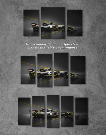 3 Pieces Formula 1 Renault Bolid Canvas Wall Art - image 3