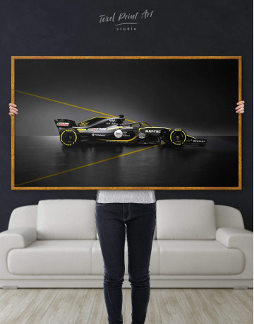 Framed Formula 1 Renault Bolid Canvas Wall Art - image 2