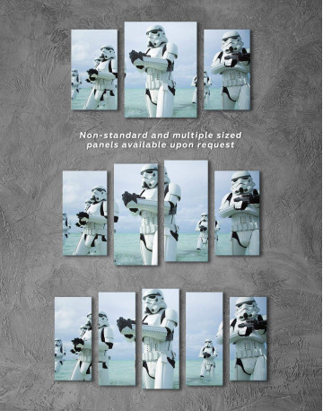 5 Panels Stormtrooper Star Wars Canvas Wall Art - image 3