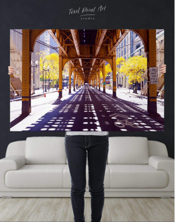 Chicago View Canvas Wall Art - image 4