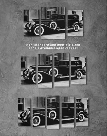 5 Panels Retro Car Pierce Arrow 12 40 Canvas Wall Art - image 3