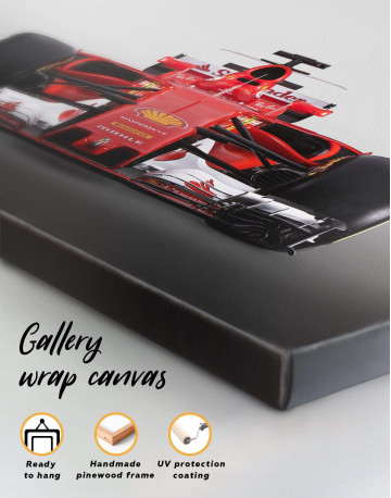 5 Panels Ferrari SF70H Car Canvas Wall Art - image 4