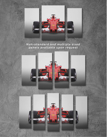 5 Panels Ferrari SF70H Car Canvas Wall Art - image 2