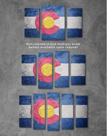 Colorado Flag Canvas Wall Art - image 2