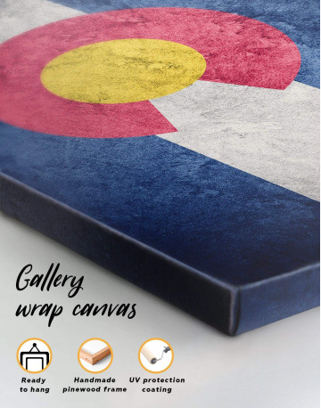 Colorado Flag Canvas Wall Art - image 5