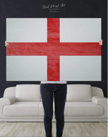 England Flag Canvas Wall Art - image 2