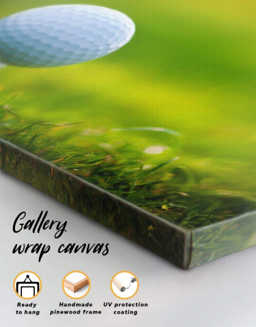 3 Panels Golf Ball Canvas Wall Art - image 4