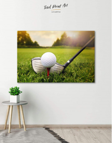 Golf Game Canvas Wall Art