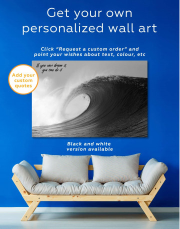 5 Pieces Powerful Ocean Wave Canvas Wall Art - image 4