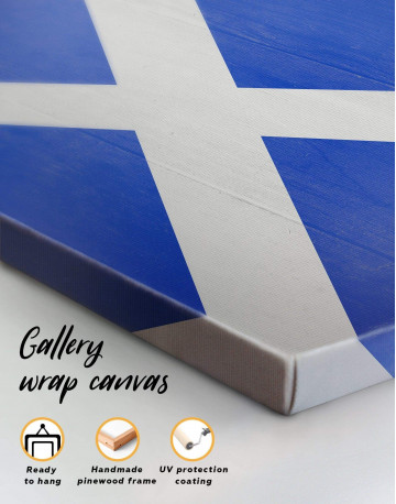 3 Panels Scotland Flag Canvas Wall Art - image 1