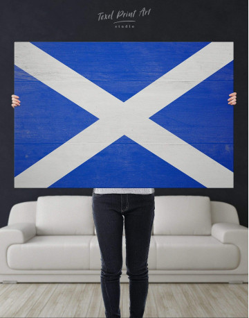 Scotland Flag Canvas Wall Art - image 4