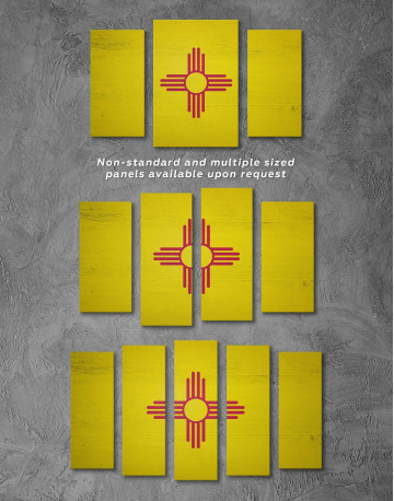 Flag of New Mexico Canvas Wall Art - image 2