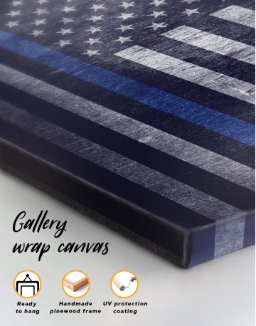 Modern Flag Of The USA Canvas Wall Art - image 5