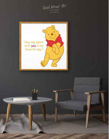 Framed Any Day Spent With You Is My Favorite Day Canvas Wall Art - image 1