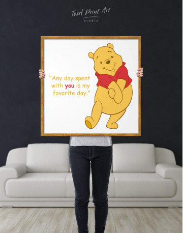 Framed Any Day Spent With You Is My Favorite Day Canvas Wall Art - image 2