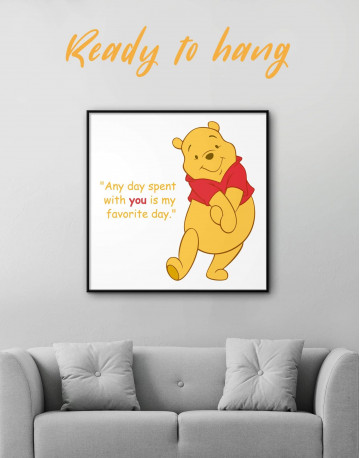 Framed Any Day Spent With You Is My Favorite Day Canvas Wall Art