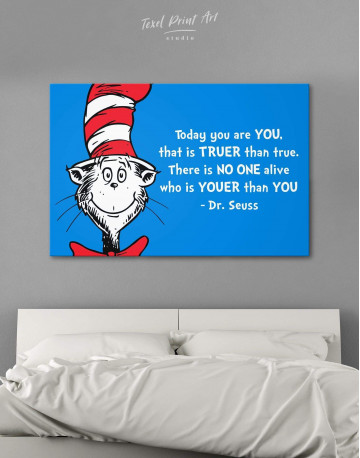 Dr.Seuss Quote Canvas Wall Art