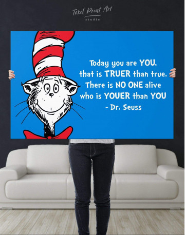 Dr.Seuss Quote Canvas Wall Art - image 3
