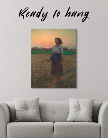 The Song Of The Lark Canvas Wall Art