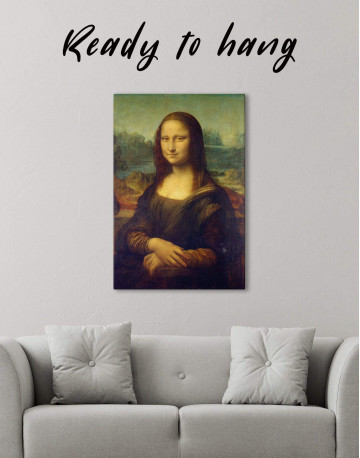 Mona Lisa Canvas Wall Art - image 1