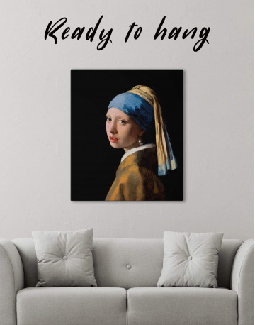 Girl with a Pearl Earring Canvas Wall Art