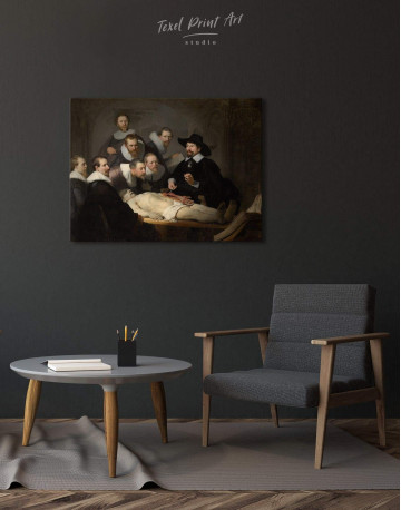 The Anatomy Lesson of Dr. Nicolaes Tulp Canvas Wall Art - image 1