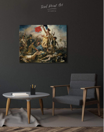 Liberty Leading the People Canvas Wall Art - image 1