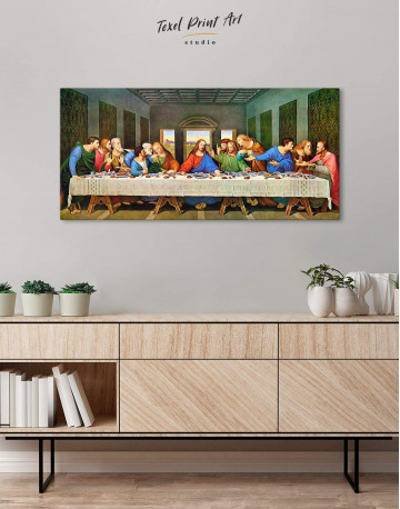 The Last Supper Canvas Wall Art - image 1