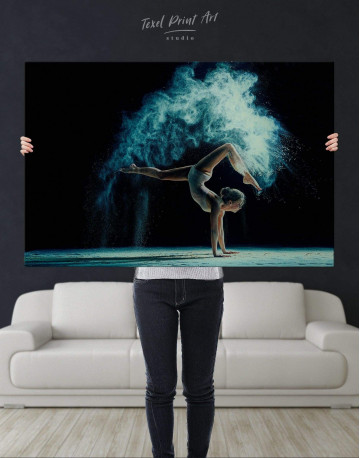 Gymnastics Girl Canvas Wall Art - image 4