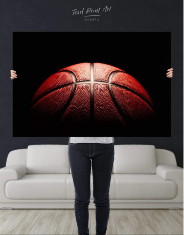 Basketball Ball Canvas Wall Art - image 4