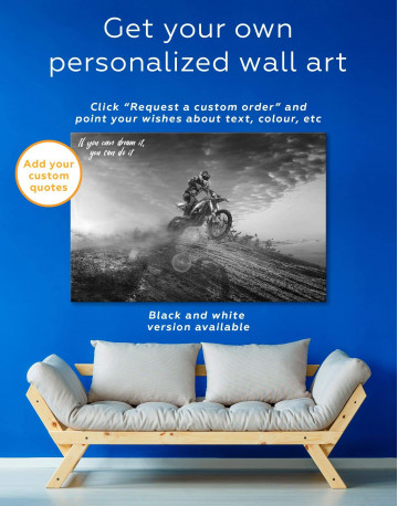5 Pieces Extreme Motocross Canvas Wall Art - image 4