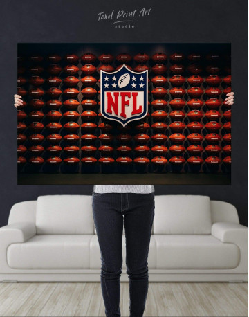 NFL Rugby Logo Canvas Wall Art - image 4