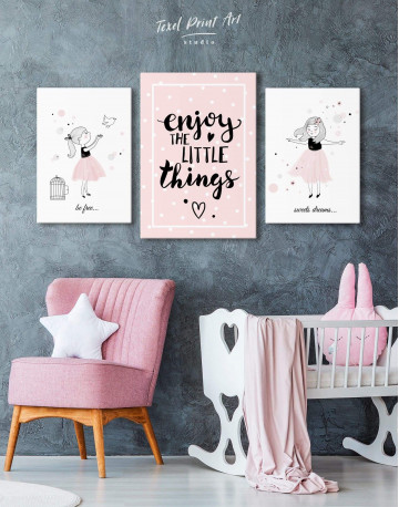 Enjoy the Little Things Canvas Wall Art - image 3