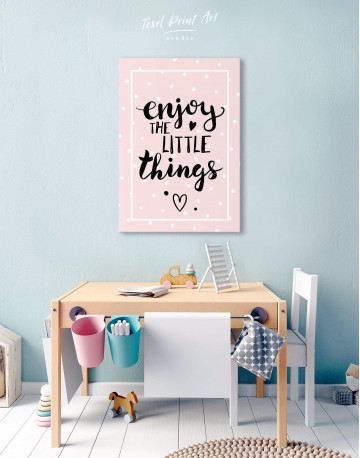 Enjoy the Little Things Canvas Wall Art - image 6