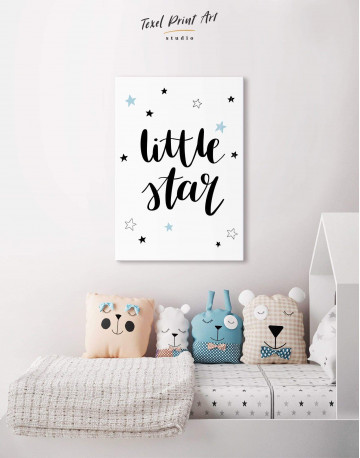 Little Star Nursery Canvas Wall Art - image 4